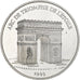 Francja, 100 Francs / 15 Écus, Arc de Triomphe, 1993, Monnaie de Paris, BE