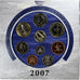 Gran Bretagna, Elizabeth II, Set 1 penny to 2 pounds, 2007, London, BU, N.C.