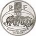 França, 10 Francs, Coupe du monde de rugby, 1999, Monnaie de Paris, BE, Prata