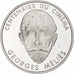 Francja, 100 Francs, Georges Méliès, 1995, Monnaie de Paris, BE, Srebro