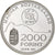 Hungary, 2000 Forint, WWF, Hirondelle rustique, 1998, Budapest, Proof, Silver