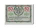 Billete, Alemania, Ohrdruf Stadt, 50 Pfennig, 1921, SC, Mehl:1012.2b