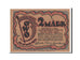 Banconote, Germania, Oldenburg, 2 Mark, 1922, SPL-, Mehl:1018.1
