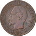 Monnaie, France, Napoleon III, Napoléon III, 5 Centimes, 1854, Strasbourg, TB