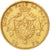 BELGIUM, 20 Francs, 20 Frank, 1878, KM #37, AU(50-53), Gold, 6.43