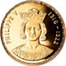 Francia, medalla, Les Rois de France, Philippe V, History, SC, Oro vermeil