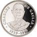 Frankreich, Medaille, Les Présidents de la République, Charles De Gaulle