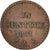 Moneda, Francia, Dupré, Centime, 1851, Paris, MBC+, Bronce, KM:754, Gadoury:84