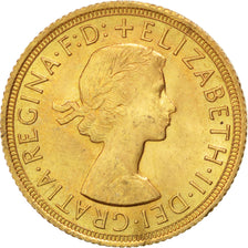 Grande-Bretagne, Elizabeth II, Souverain, 1958, KM 908