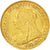 GREAT BRITAIN, 1/2 Sovereign, 1901, KM #784, AU(55-58), Gold, 4.01