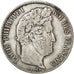 Coin, France, Louis-Philippe, 5 Francs, 1838, Rouen, EF(40-45), Silver