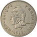 Munten, Nieuw -Caledonië, 10 Francs, 1967, Paris, ZF+, Nickel, KM:5