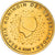 Países Bajos, 2 Centimes, Reine Beatrix, 2009, golden, SC, Plata chapada en