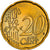 Itália, 20 Euro Cent, Boccioni's sculpture, 2002, MS(64), Nordic gold