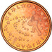 Eslovenia, 5 Euro Cent, "The Sower" sowing stars, 2007, SC+, Cobre chapado en