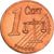 Reino Unido, Euro Cent, Essai, 2003, unofficial private coin, MS(64), Aço