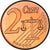 Reino Unido, 2 Euro Cent, Essai, 2003, unofficial private coin, MS(64), Aço