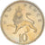 Munten, Groot Bretagne, Elizabeth II, 10 New Pence, 1971, ZF+, Copper-nickel