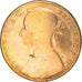Moneta, Wielka Brytania, Victoria, Penny, 1892, VG(8-10), Bronze, KM:755