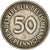 Moneta, GERMANIA - REPUBBLICA FEDERALE, 50 Pfennig, 1970, Stuttgart, MB+