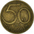 Coin, Austria, 50 Groschen, 1961, VF(20-25), Aluminum-Bronze, KM:2885