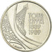 Moneda, Francia, Tour Eiffel, 5 Francs, 1989, Paris, MBC+, Níquel, KM:968