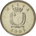 Moneta, Malta, 2 Cents, 2005, FDC, Rame-nichel, KM:94