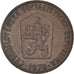 Moneta, Czechosłowacja, 50 Haleru, 1970, AU(50-53), Brązowy, KM:55.1