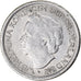 Monnaie, Pays-Bas, Wilhelmina I, 25 Cents, 1948, TTB, Nickel, KM:178