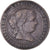 Coin, Spain, Isabel II, 5 Centimos, 1868, Barcelona, VF(20-25), Copper, KM:635.1