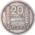 Moneda, Algeria, 20 Francs, 1949, Paris, BC+, Cobre - níquel, KM:91