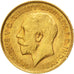 Gran Bretagna, George V, 1/2 Sovereign, 1914, SPL-, Oro, KM:819