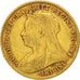 GREAT BRITAIN, 1/2 Sovereign, 1895, KM #784, EF(40-45), Gold, 3.96