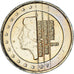 Nederland, 2 Euro, 2001, Utrecht, ZF, Bi-Metallic, KM:241