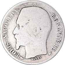 Coin, France, Napoléon III, 50 Centimes, 1852, Paris, VG(8-10), Silver, KM:793