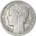 Moneda, Francia, Morlon, Franc, 1950, BC+, Aluminio, KM:885a.1, Gadoury:473b