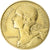 Moeda, França, Marianne, 20 Centimes, 1980, Paris, EF(40-45), Alumínio-Bronze