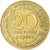 Moneta, Francja, Marianne, 20 Centimes, 1980, Paris, EF(40-45), Aluminium-Brąz