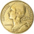 Moeda, França, Marianne, 20 Centimes, 1968, Paris, EF(40-45), Alumínio-Bronze