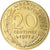 Moneta, Francja, Marianne, 20 Centimes, 1977, Paris, AU(50-53), Aluminium-Brąz