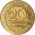 Moeda, França, Marianne, 20 Centimes, 1994, Paris, AU(50-53), Alumínio-Bronze