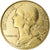 Moneta, Francja, Marianne, 20 Centimes, 1995, Paris, EF(40-45), Aluminium-Brąz