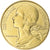 Moeda, França, Marianne, 20 Centimes, 1982, Paris, MS(60-62), Alumínio-Bronze