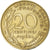 Moeda, França, Marianne, 20 Centimes, 1965, Paris, EF(40-45), Alumínio-Bronze