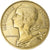 Moneta, Francja, Marianne, 20 Centimes, 1964, Paris, EF(40-45), Aluminium-Brąz
