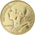 Moneda, Francia, Marianne, 20 Centimes, 1980, Paris, BC+, Aluminio - bronce