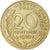 Moneda, Francia, Marianne, 20 Centimes, 1980, Paris, BC+, Aluminio - bronce