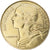 Moneda, Francia, Marianne, 20 Centimes, 1989, Paris, MBC, Aluminio - bronce