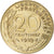 Monnaie, France, Marianne, 20 Centimes, 1989, Paris, TTB, Bronze-Aluminium