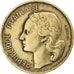 Moneda, Francia, Guiraud, 20 Francs, 1952, Paris, BC+, Aluminio - bronce